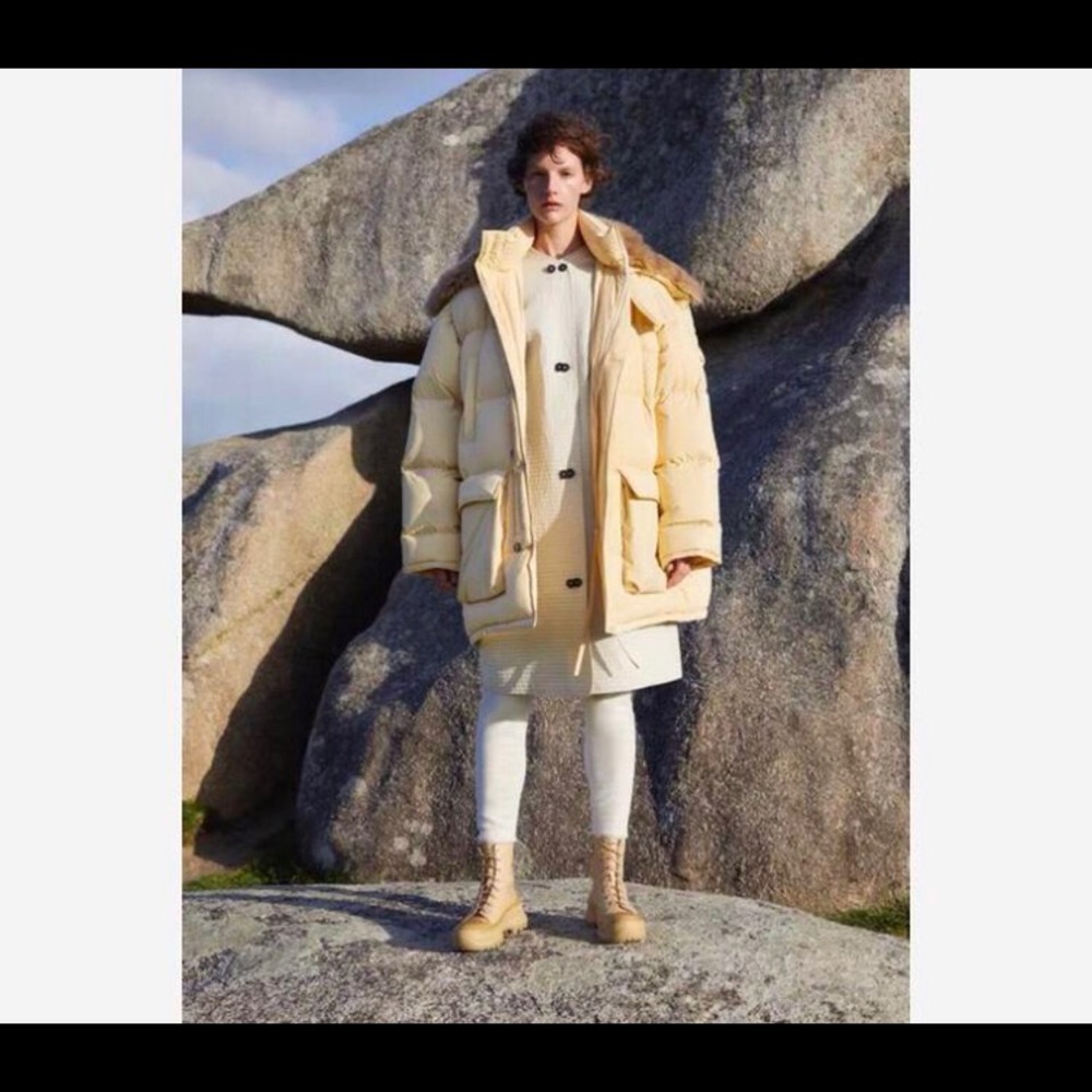 Jil Sander+ oversized parka down jacket